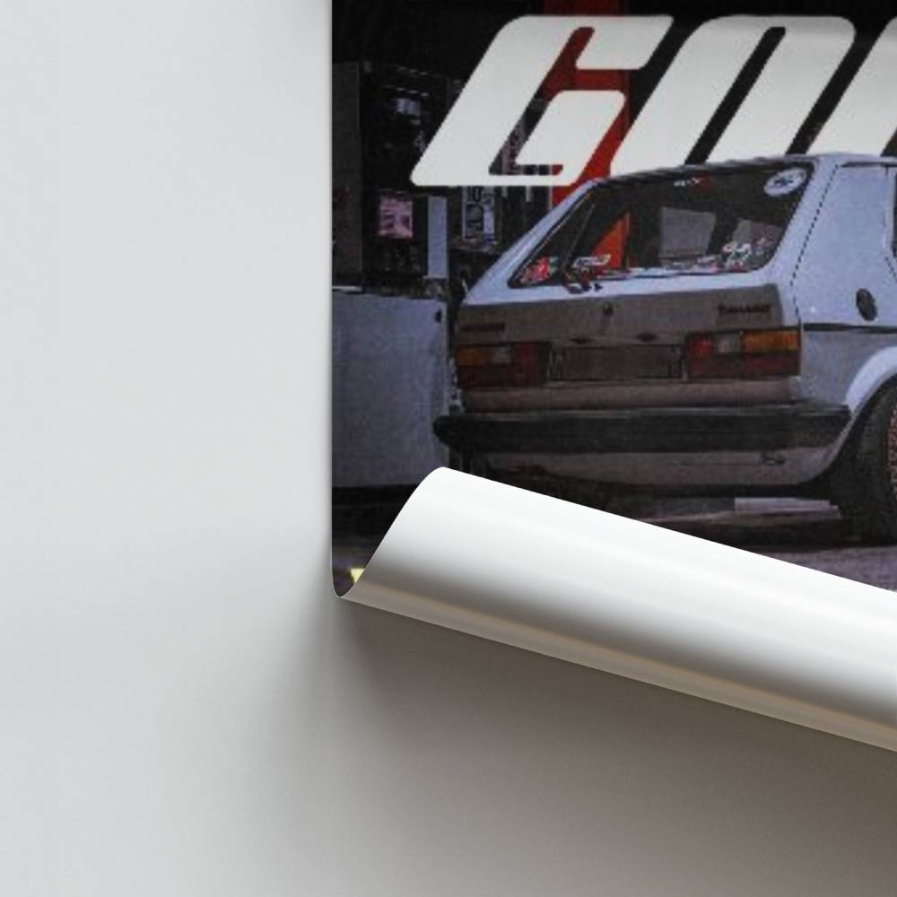 Poster Volkswagen Golf Classic