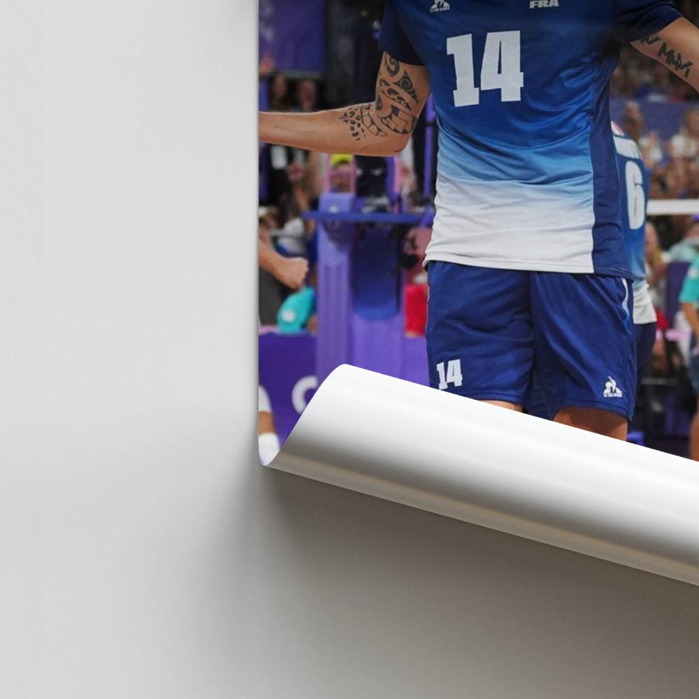 Poster Freude am Volleyball