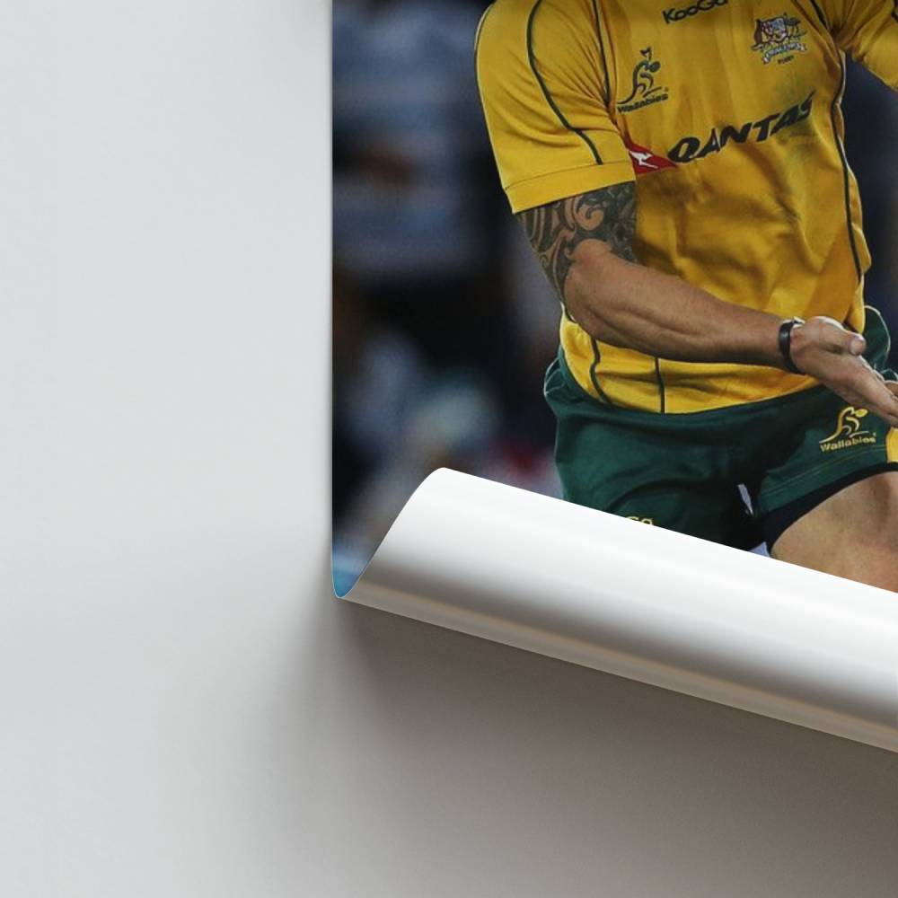 Poster Envolée Rugby