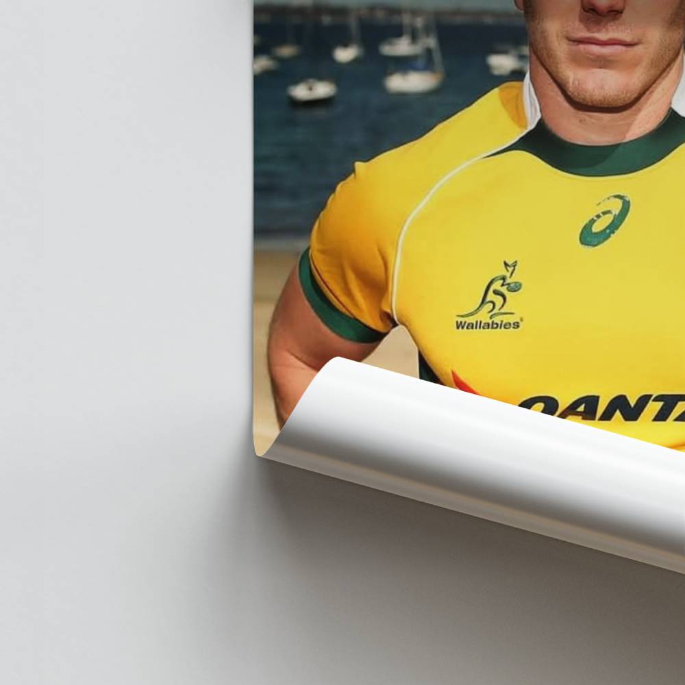 Poster Australisches Rugby