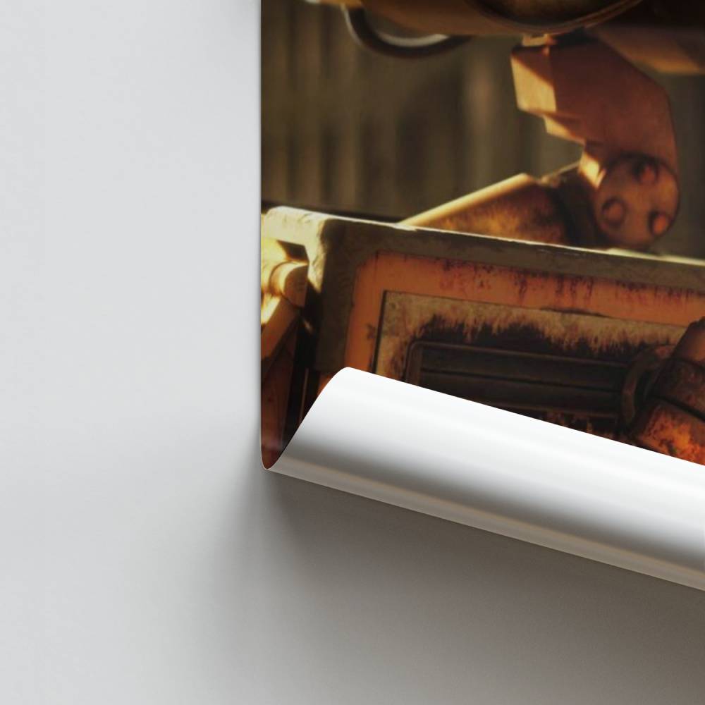 Futuristisches Erkundungsplakat