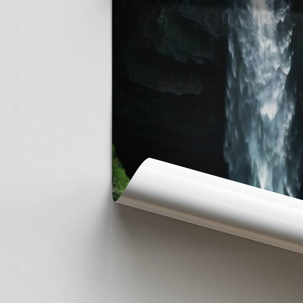 Poster Chute Émeraude