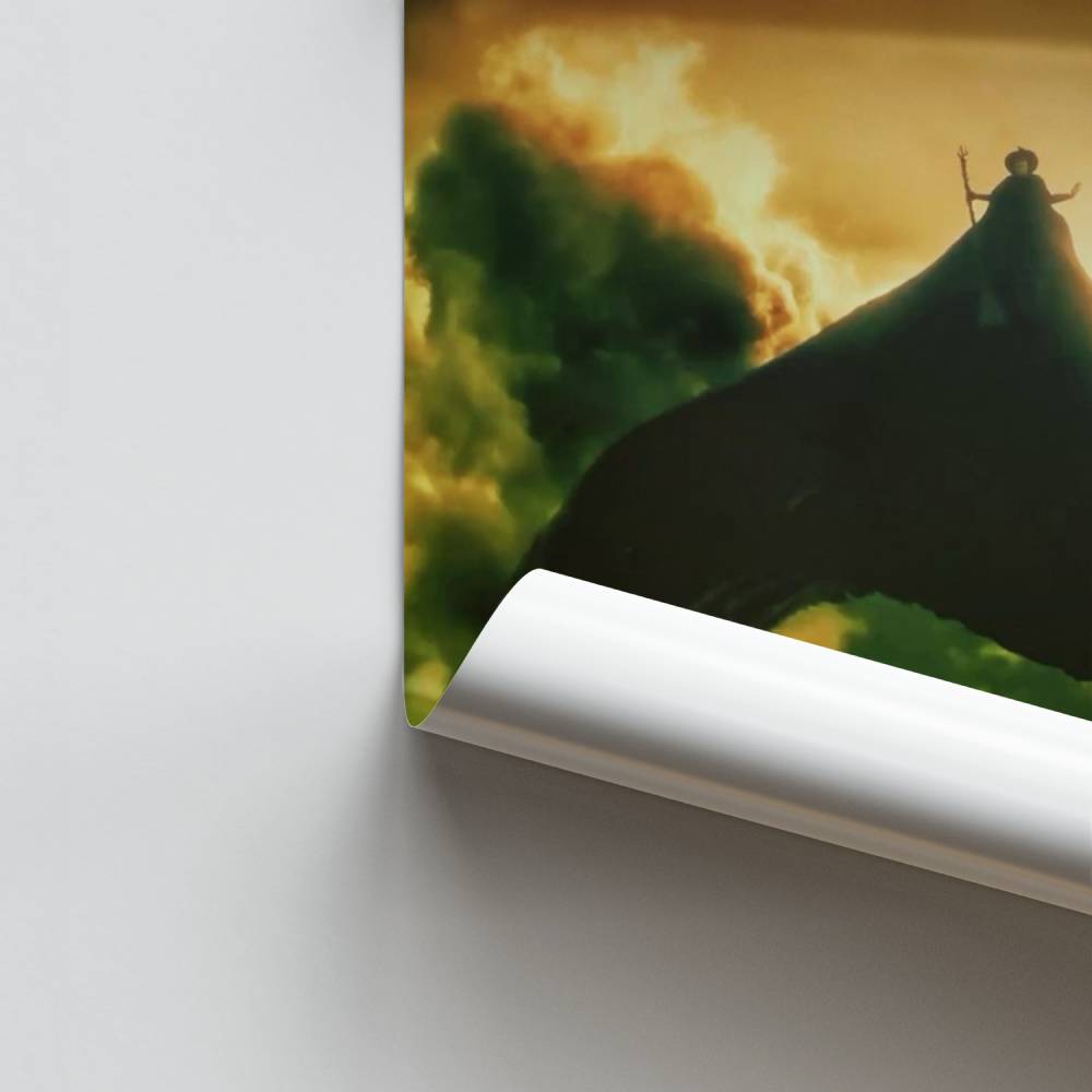 Ätherisches Schattenplakat