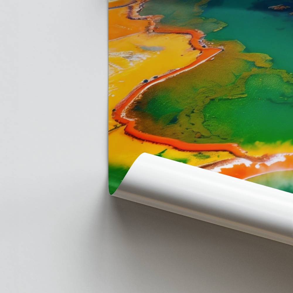 Poster Prismatische Gelassenheit