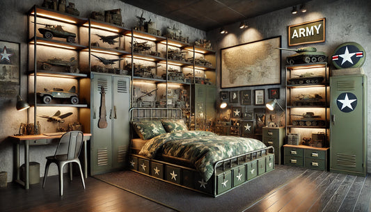 8 idées de décoration de chambre Militaire