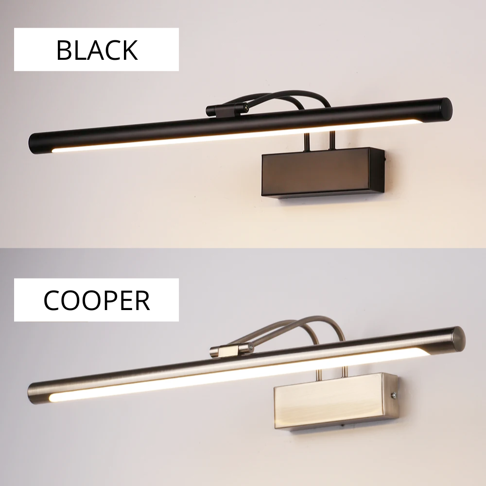 Vintage LED-Wandleuchte für Poster