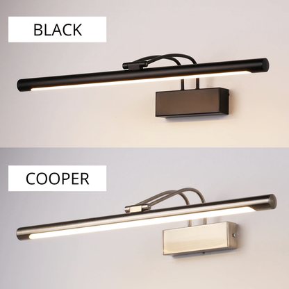 Vintage LED-Wandleuchte für Poster