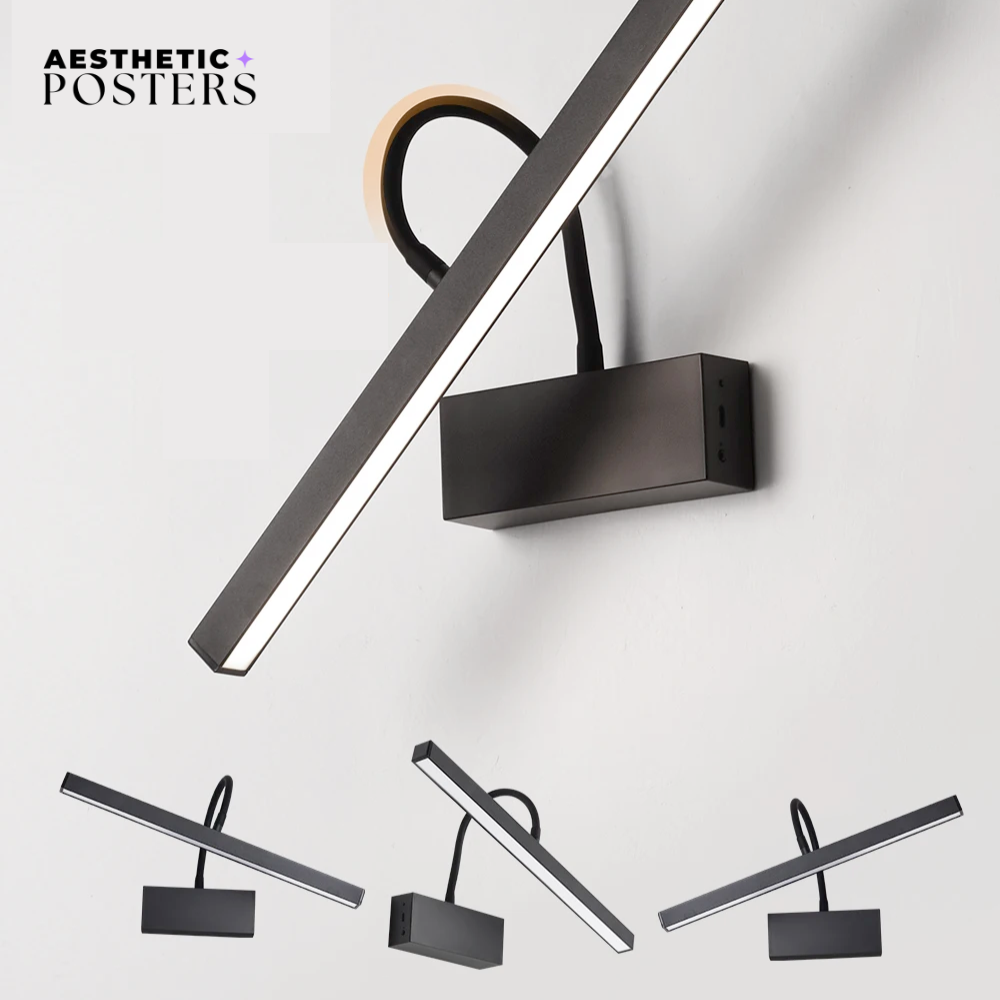 Moderne LED-Wandleuchte