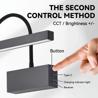 Moderne LED-Wandleuchte