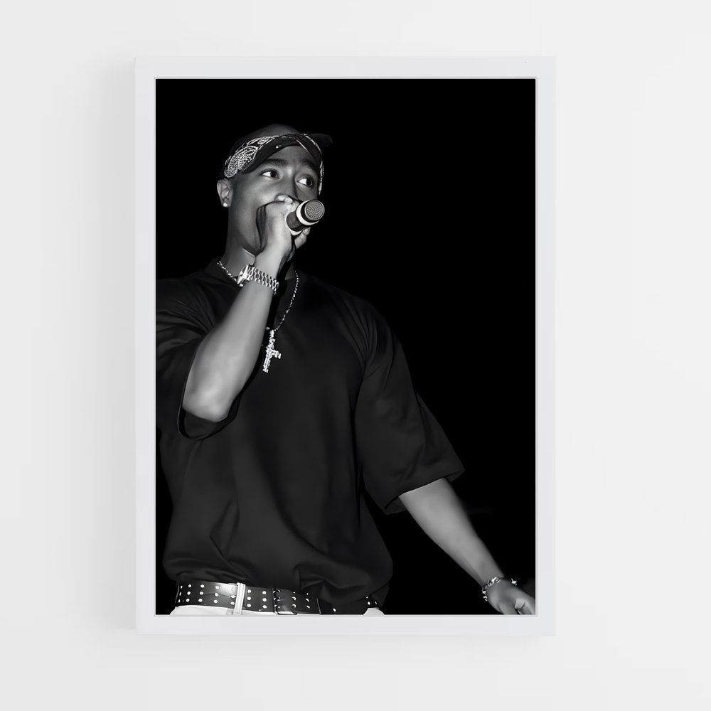 2pac-2 cadre Blanc