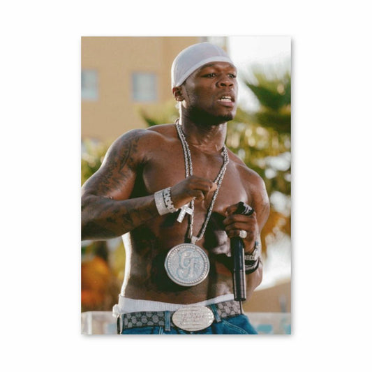 Poster 50cent Muskel