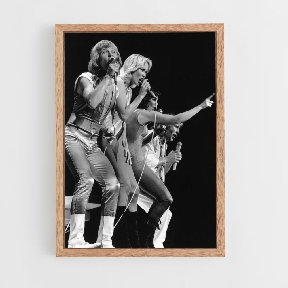 Poster Abba-Konzert