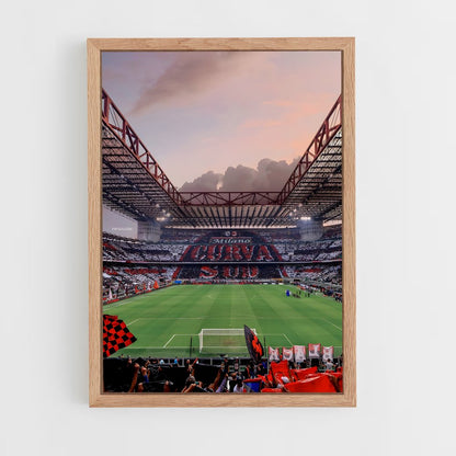 ac-milan-1 cadre Bois clair