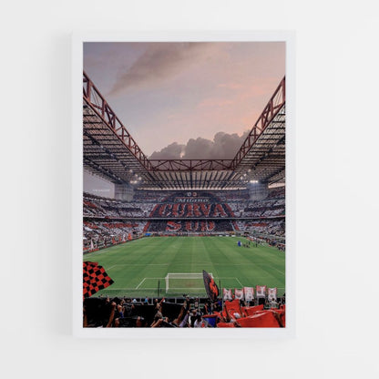 Poster Mailand AC Stadion