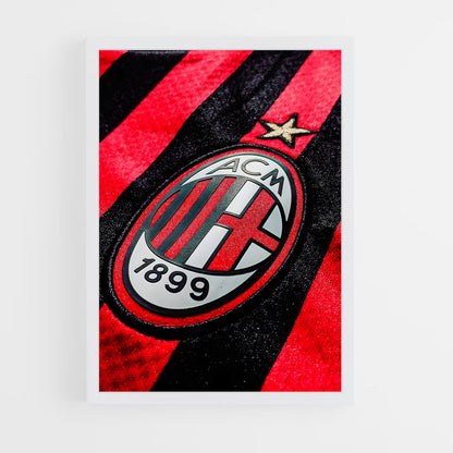ac-milan-5 cadre Blanc