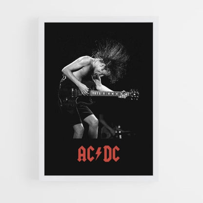 Poster ACDC Gitarre