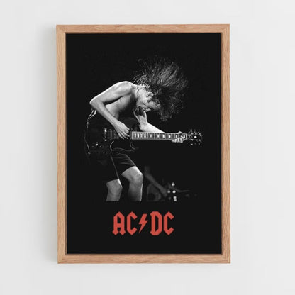 Poster ACDC Gitarre