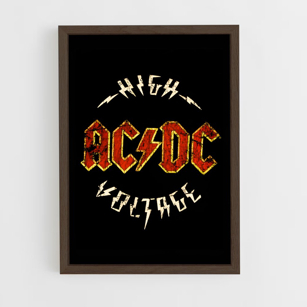 acdc-5 cadre Bois foncé