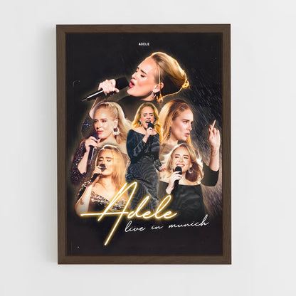 adele-1 cadre Bois foncé