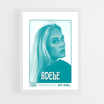 adele-10 cadre Blanc