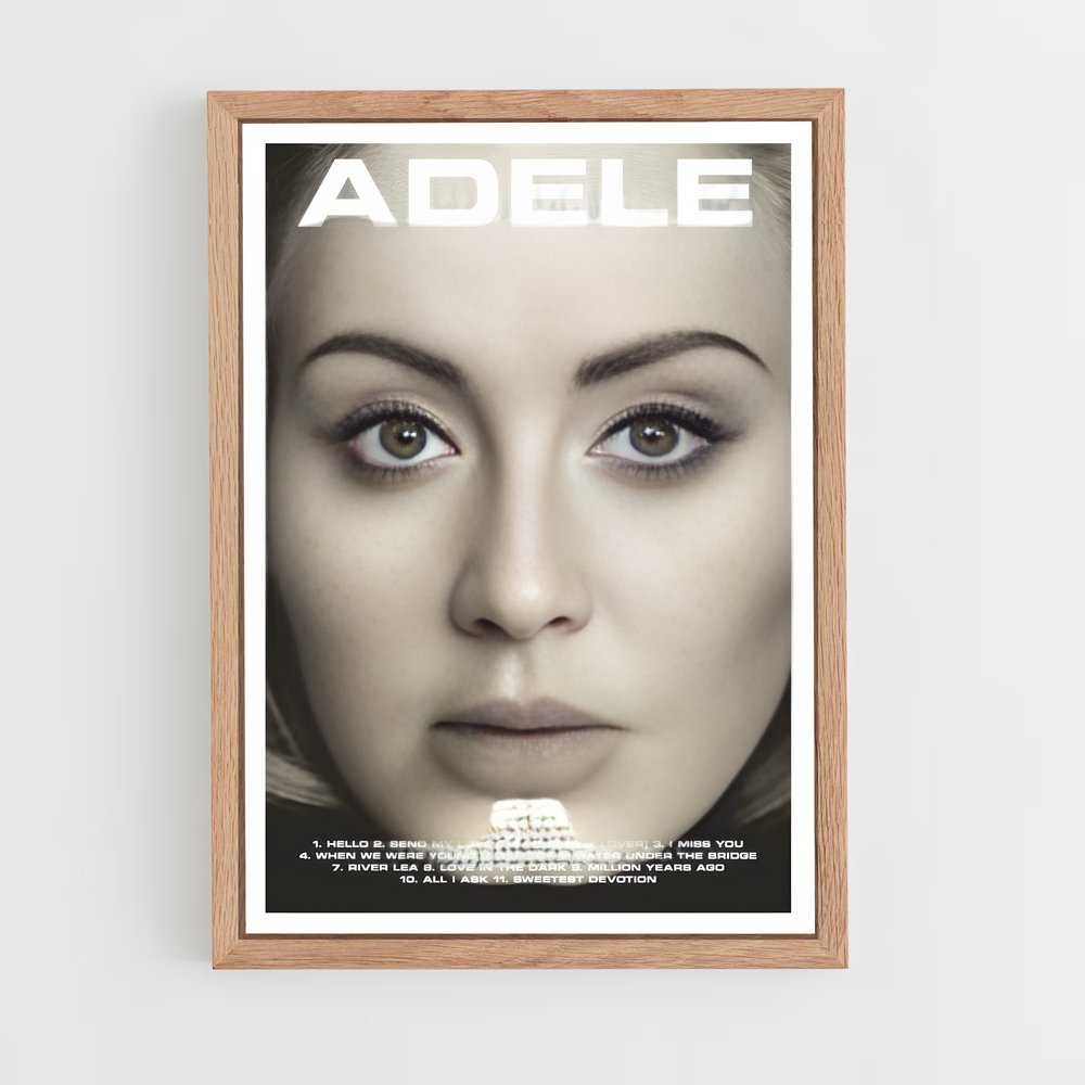 adele-12 cadre Bois clair