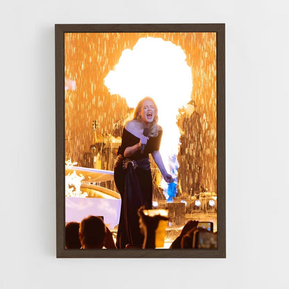 adele-17 cadre Bois foncé
