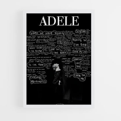 adele-3 cadre Blanc