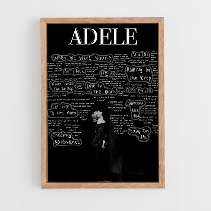 adele-3 cadre Bois clair
