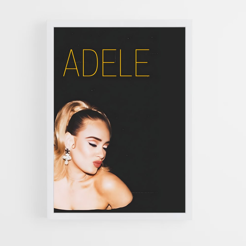 adele-4 cadre Blanc