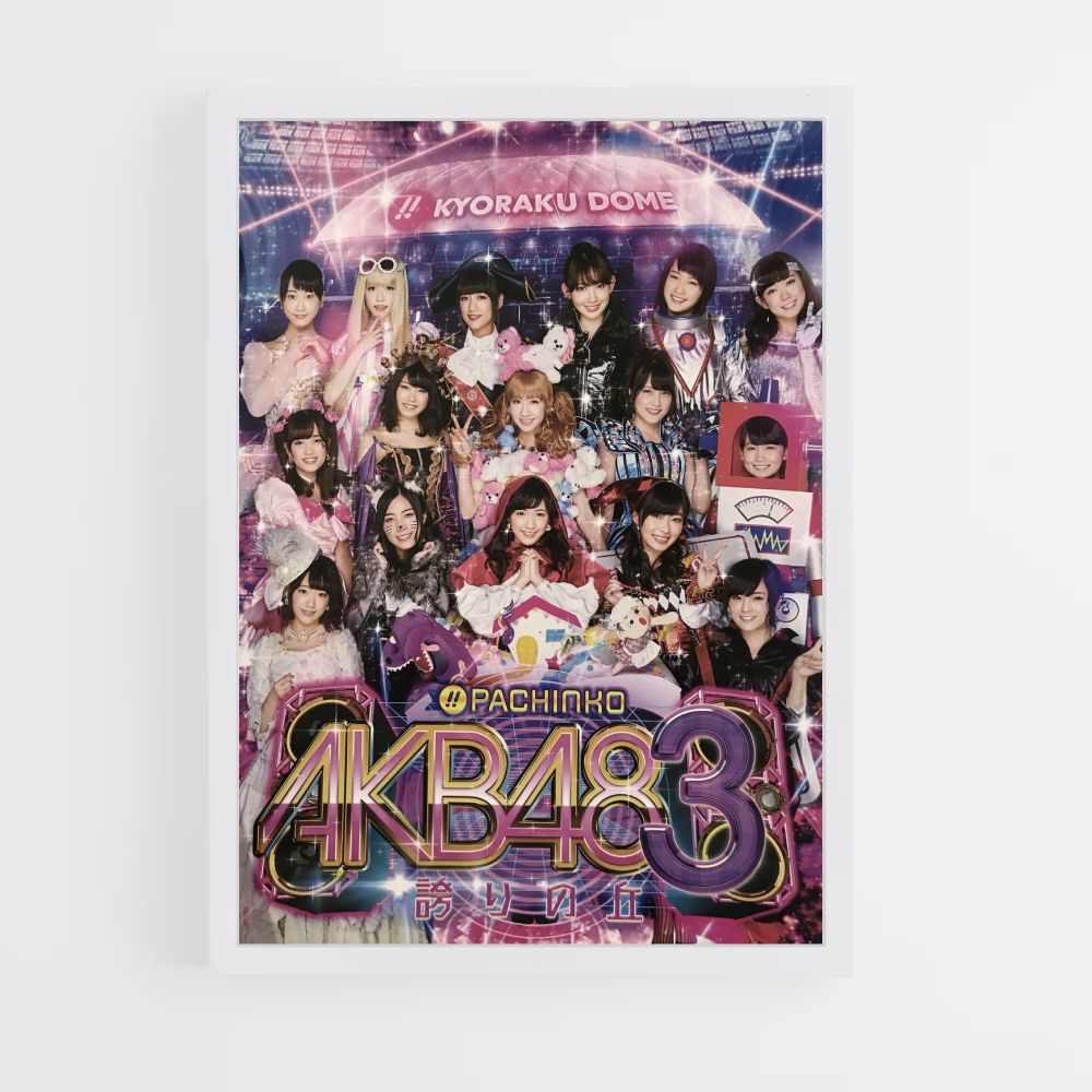 Poster AKB48 Pachinko