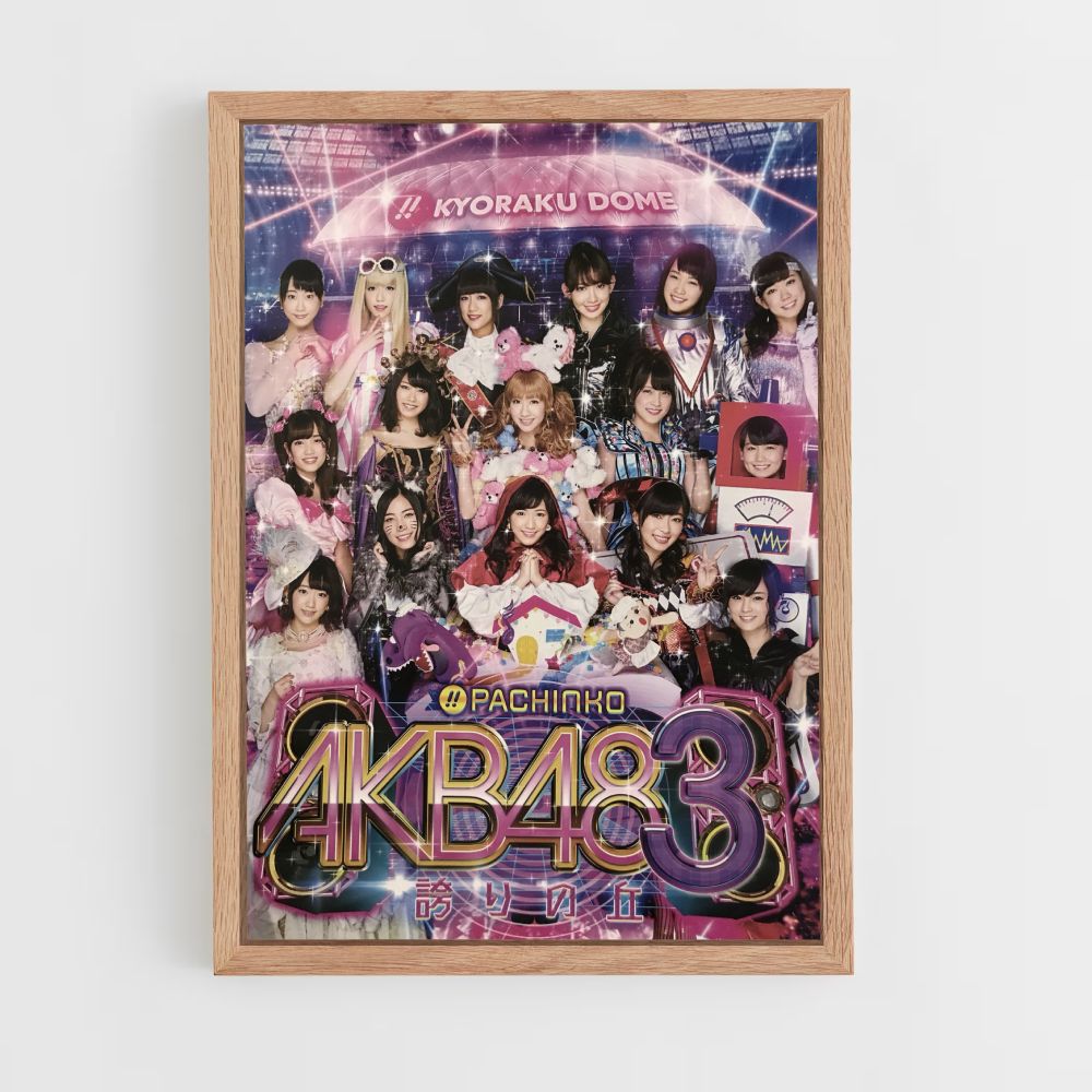 Poster AKB48 Pachinko