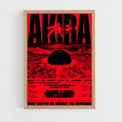 akira-7 cadre Bois clair