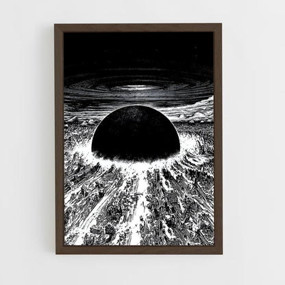 akira-8 cadre Bois foncé
