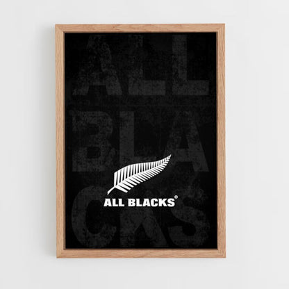 All Blacks-Logo-Poster