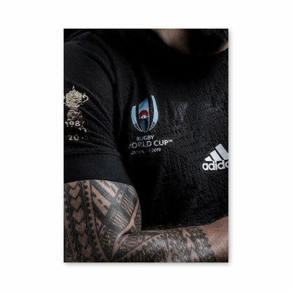 Poster All Blacks Trikot