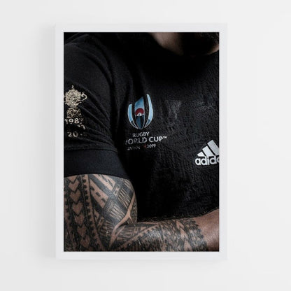 Poster All Blacks Trikot