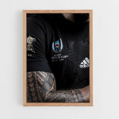 Poster All Blacks Trikot