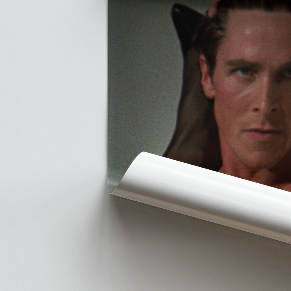 Poster Patrick Bateman Bizeps