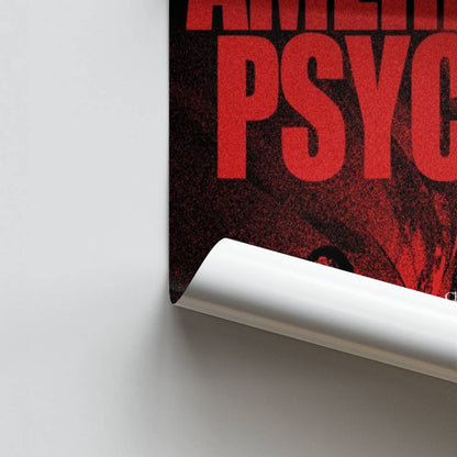 Poster American Psycho Red