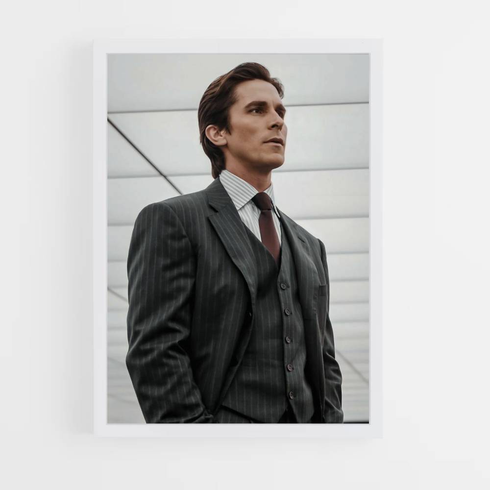 Poster Patrick Bateman Kostüm