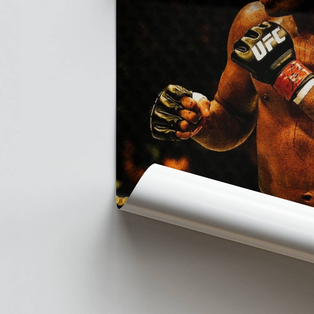 Poster Anderson Silva Kampf