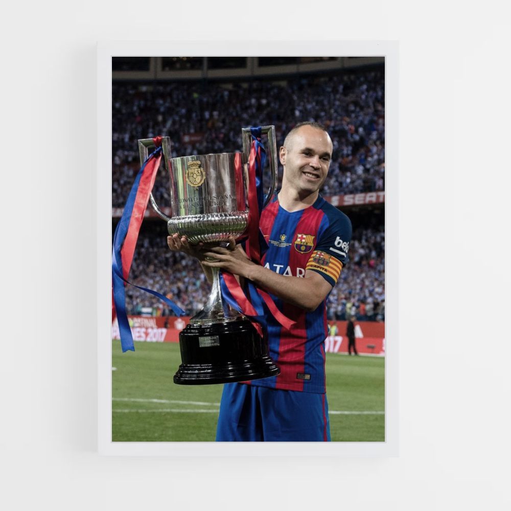 Poster Andres Iniesta Cup