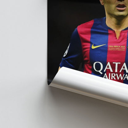 Poster Andrés Iniesta Barcelona