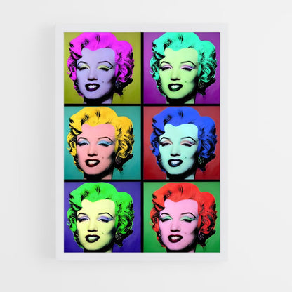 andy-warhol-2 cadre Blanc