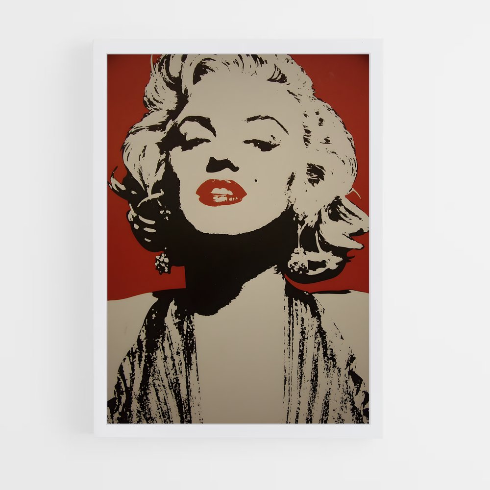 andy-warhol-7 cadre Blanc