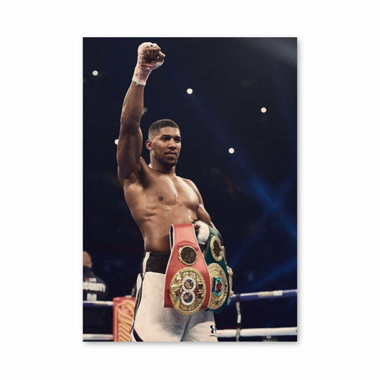 Poster Anthony Joshua Sieg