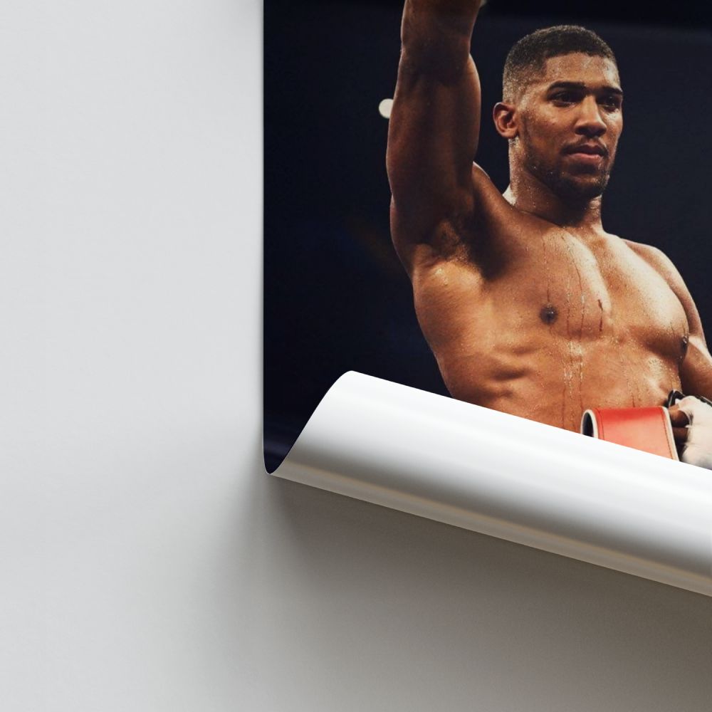 Poster Anthony Joshua Sieg