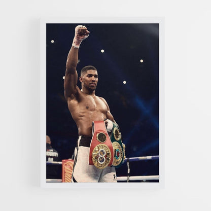 Poster Anthony Joshua Sieg