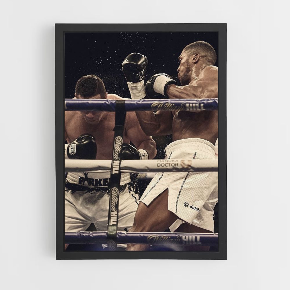 Poster Kampf Anthony Joshua