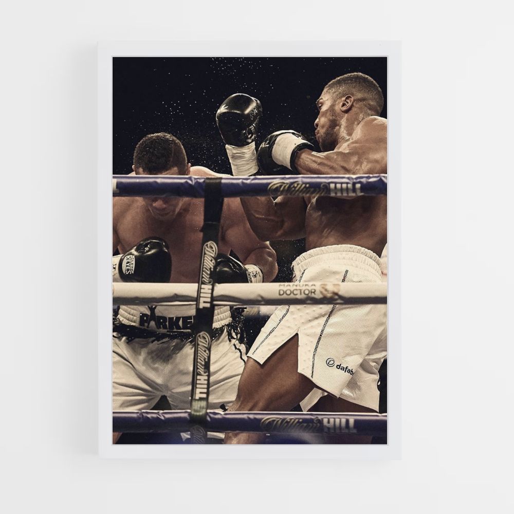 Poster Kampf Anthony Joshua